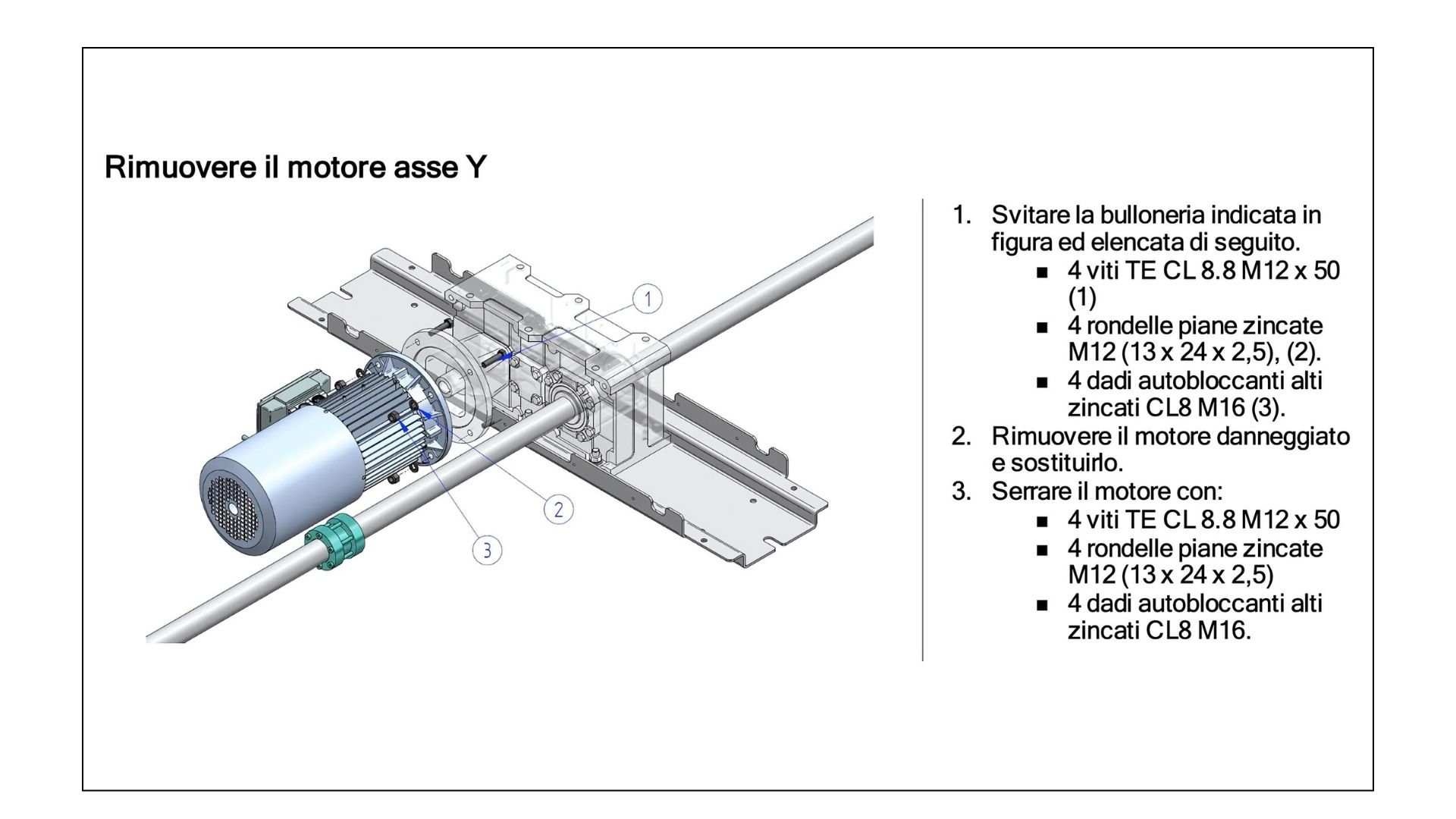 Manuale di sicurezza e manutenzione per macchine industriali, creato da Writec